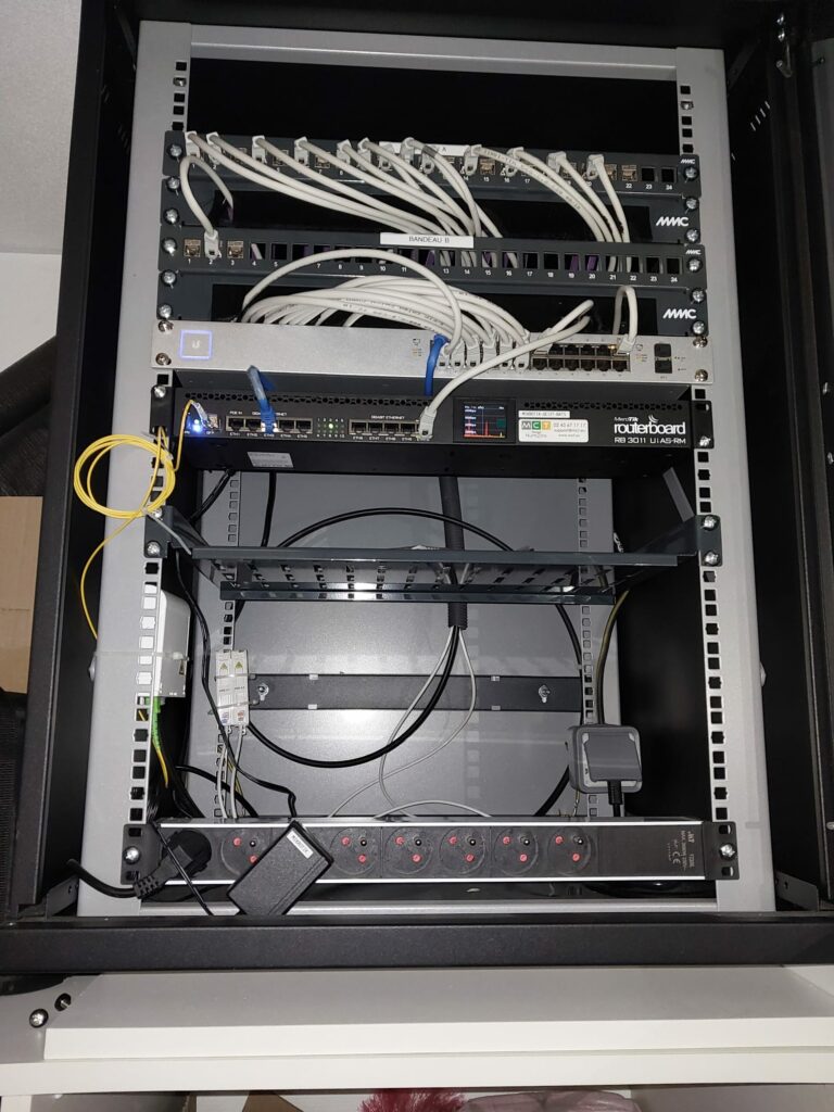 Flash Elec 53 Installation Borne De Recharge En Mayenne Modification Implantation Tiroir Optique Tirage RJ45 Supplementaire 1